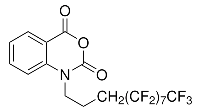 1-(4,4,5,5,6,6,7,7,8,8,9,9,10,10,11,11,11-Heptadecafluoroundecyl)-3,1-benzoxazine-2,4(1H)-dione &#8805;97.0%