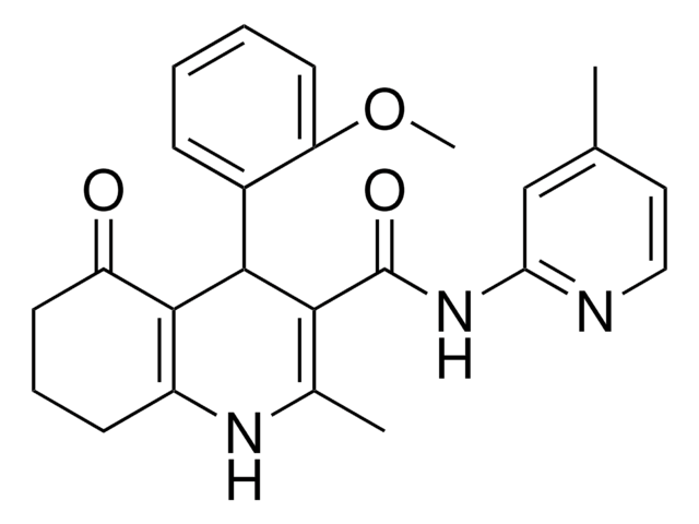 4-(2-METHOXYPHENYL)-2-METHYL-N-(4-METHYL-2-PYRIDINYL)-5-OXO-1,4,5,6,7,8-HEXAHYDRO-3-QUINOLINECARBOXAMIDE AldrichCPR