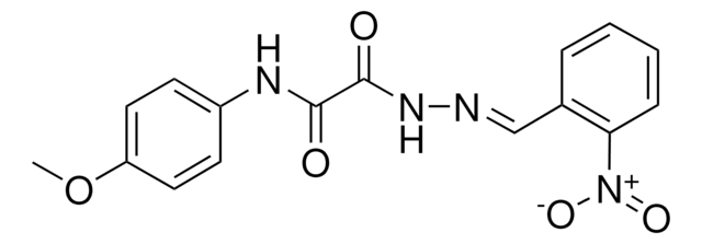 N-(4-METHOXYPHENYL)-2-(2-(2-NITROBENZYLIDENE)HYDRAZINO)-2-OXOACETAMIDE ...