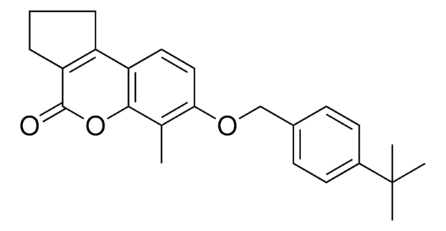 7-(4-TERT-BUTYL-BENZYLOXY)-6-METHYL-2,3-DIHYDRO-1H-CYCLOPENTA(C)CHROMEN-4-ONE AldrichCPR