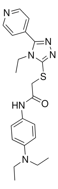 N-[4-(DIETHYLAMINO)PHENYL]-2-{[4-ETHYL-5-(4-PYRIDINYL)-4H-1,2,4-TRIAZOL-3-YL]SULFANYL}ACETAMIDE AldrichCPR