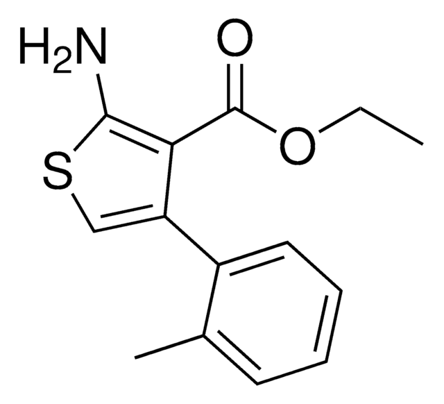 3-Thiophenecarboxylic acid, 2-amino-4-(2-methylphenyl)-, ethyl ester AldrichCPR