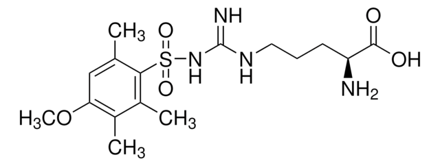 N&#969;-(4-Methoxy-2,3,6-trimethylbenzenesulfonyl)-L-arginine &#8805;98.0% (TLC)