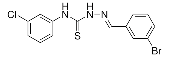 3-BROMOBENZALDEHYDE N-(3-CHLOROPHENYL)THIOSEMICARBAZONE AldrichCPR