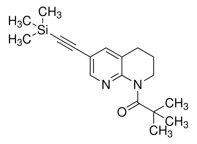 2,2-Dimethyl-1-(6-((trimethylsilyl)ethynyl)-3,4-dihydro-1,8-naphthyridin-1(2H)-yl)propan-1-one AldrichCPR