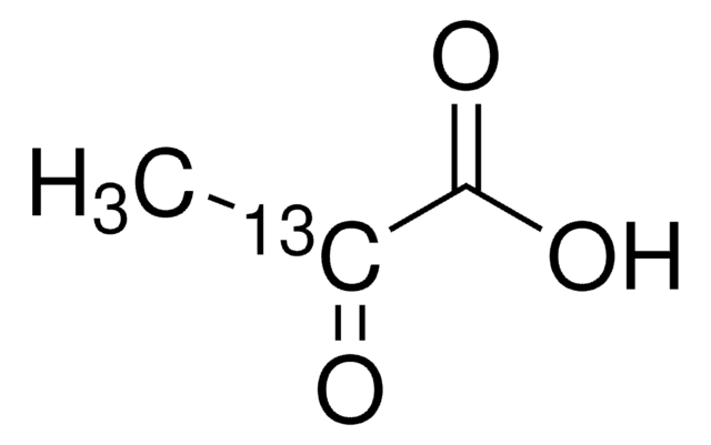 Pyruvic -2-13C acid( free acid) &#8805;99 atom % 13C, &#8805;99% (CP)