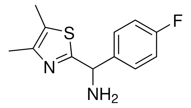 (4,5-Dimethyl-1,3-thiazol-2-yl)(4-fluorophenyl)methanamine AldrichCPR