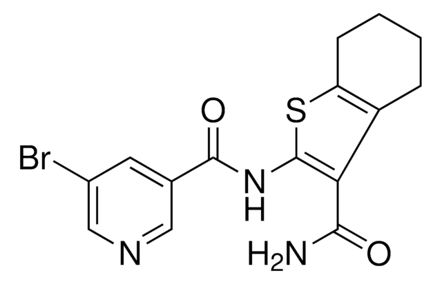 N-(3-(AMINOCARBONYL)-4,5,6,7-TETRAHYDRO-1-BENZOTHIEN-2-YL)-5-BROMONICOTINAMIDE AldrichCPR