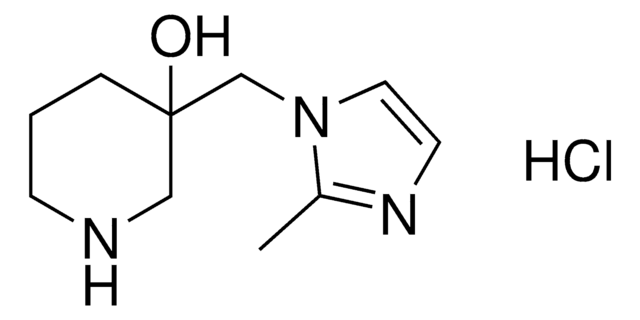 3-((2-Methyl-1H-imidazol-1-yl)methyl)piperidin-3-ol hydrochloride AldrichCPR