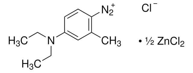 p-Diazo-N,N-diethyl-m-toluidine hemi(zinc chloride) salt practical grade