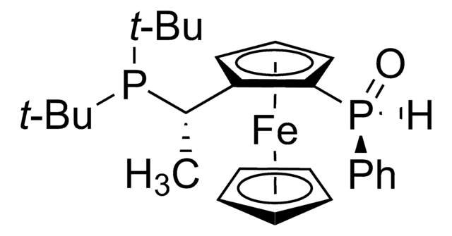 (RP)-1-[(S)-1-(Di-tert-butylphosphino)ethyl]-2-[(S)-phenylphosphinoyl]ferrocene &#8805;97%