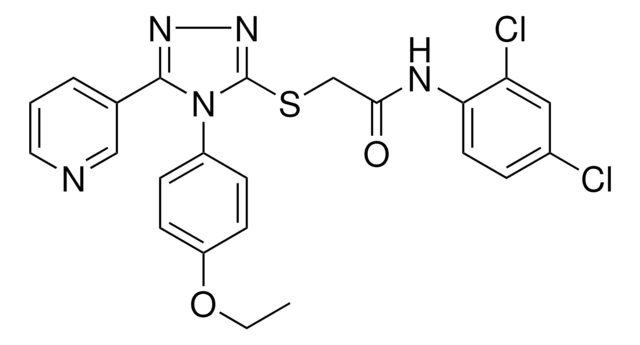 N-(2,4-DICHLOROPHENYL)-2-{[4-(4-ETHOXYPHENYL)-5-(3-PYRIDINYL)-4H-1,2,4-TRIAZOL-3-YL]SULFANYL}ACETAMIDE AldrichCPR