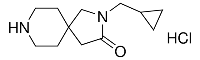 2-(Cyclopropylmethyl)-2,8-diazaspiro[4.5]decan-3-one hydrochloride AldrichCPR