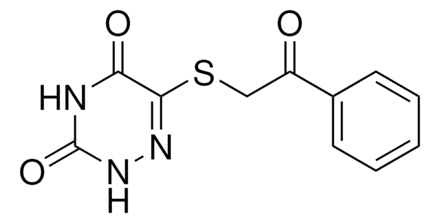 6-((2-OXO-2-PHENYLETHYL)THIO)-1,2,4-TRIAZINE-3,5(2H,4H)-DIONE AldrichCPR