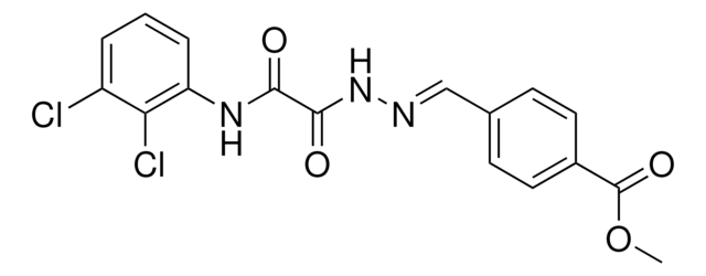 METHYL 4-(2-((2,3-DICHLOROANILINO)(OXO)ACETYL)CARBOHYDRAZONOYL)BENZOATE AldrichCPR