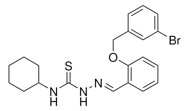 2-((3-BROMOBENZYL)OXY)BENZALDEHYDE N-CYCLOHEXYLTHIOSEMICARBAZONE AldrichCPR