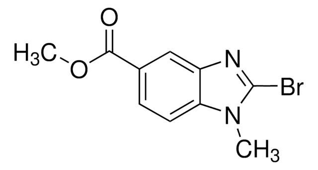 Methyl 2-bromo-1-methyl-1H-benzo[d]imidazole-5-carboxylate AldrichCPR