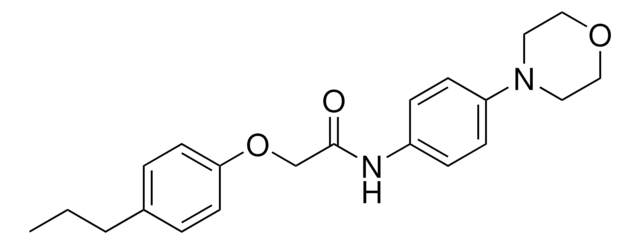 N-(4-(4-MORPHOLINYL)PHENYL)-2-(4-PROPYLPHENOXY)ACETAMIDE AldrichCPR