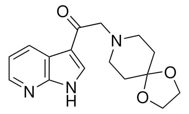 2-(1,4-DIOXA-8-AZASPIRO[4.5]DEC-8-YL)-1-(1H-PYRROLO[2,3-B]PYRIDIN-3-YL)ETHANONE AldrichCPR