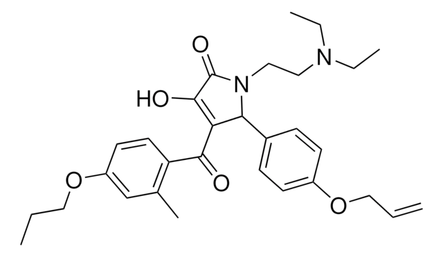 5-[4-(ALLYLOXY)PHENYL]-1-[2-(DIETHYLAMINO)ETHYL]-3-HYDROXY-4-(2-METHYL-4-PROPOXYBENZOYL)-1,5-DIHYDRO-2H-PYRROL-2-ONE AldrichCPR