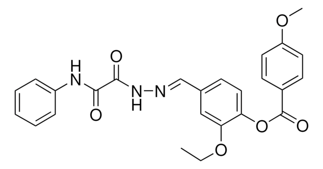 4-(2-(ANILINO(OXO)ACETYL)CARBOHYDRAZONOYL)-2-ETHOXYPHENYL 4 ...