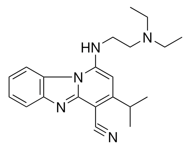 1-((2-(DI-ET-AMINO)ET)AMINO)3-ISOPROPYLPYRIDO(1,2-A)BENZIMIDAZOLE-4-CARBONITRILE AldrichCPR