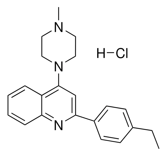 2-(4-ETHYLPHENYL)-4-(4-METHYL-1-PIPERAZINYL)QUINOLINE HYDROCHLORIDE AldrichCPR