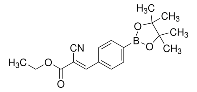 [(E)-4-(2-Cyano-2-ethoxycarbonylvinyl)phenyl]boronic acid pinacol ester 97%