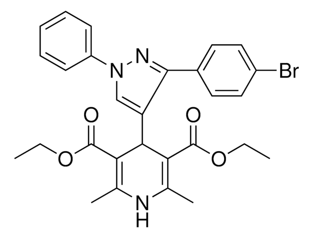 DIETHYL 2,6-DIMETHYL-4-[1-PHENYL-3-(4-PROPOXYPHENYL)-1H-PYRAZOL-4-YL]-1 ...