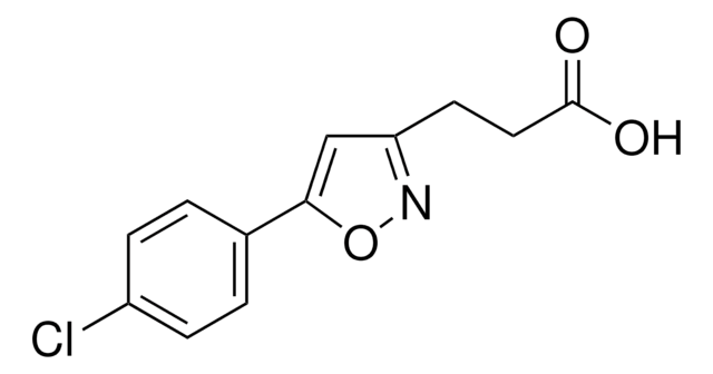 5-(4-Chlorophenyl)isoxazole-3-propionic acid 97%