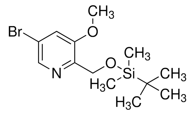 5-Bromo-2-((tert-butyldimethylsilyloxy)methyl)-3-methoxypyridine AldrichCPR