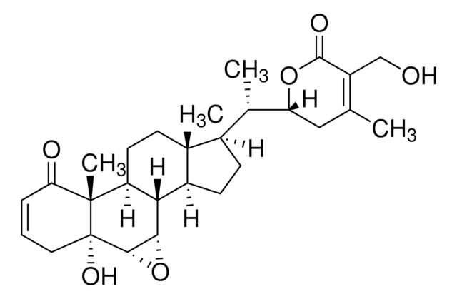 12-Deoxywithastromonolide solution 20&#160;&#956;g/mL in methanol, certified reference material, ampule of 1&#160;mL, Cerilliant&#174;