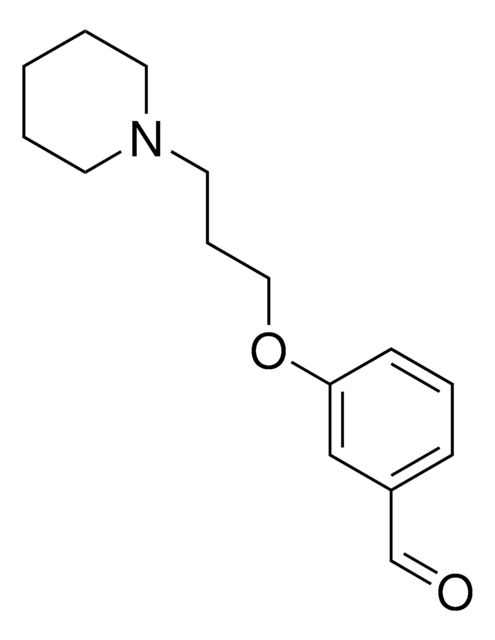 3-[3-(1-Piperidinyl)propoxy]benzaldehyde AldrichCPR