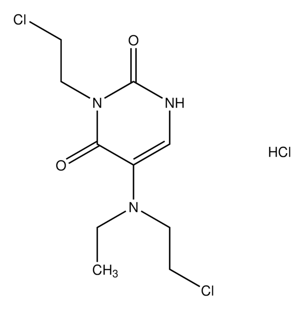 3-(2-chloroethyl)-5-[(2-chloroethyl)(ethyl)amino]-2,4(1H,3H)-pyrimidinedione hydrochloride AldrichCPR