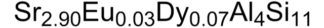 Strontium silicate aluminate, europium and dysprosium doped 97% trace metals basis