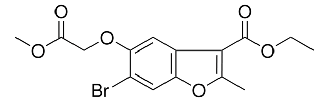 ETHYL 6-BROMO-5-(2-METHOXY-2-OXOETHOXY)-2-METHYL-1-BENZOFURAN-3-CARBOXYLATE AldrichCPR