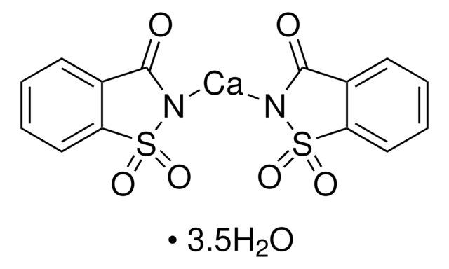 Saccharin hemicalcium salt United States Pharmacopeia (USP) Reference Standard