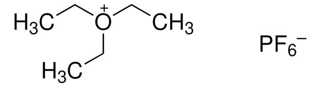 Triethyloxonium hexafluorophosphate contains diethyl ether as stabilizer