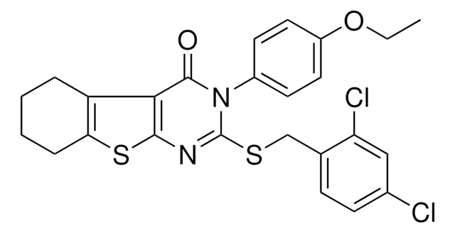 2-[(2,4-DICHLOROBENZYL)SULFANYL]-3-(4-ETHOXYPHENYL)-5,6,7,8-TETRAHYDRO[1]BENZOTHIENO[2,3-D]PYRIMIDIN-4(3H)-ONE AldrichCPR