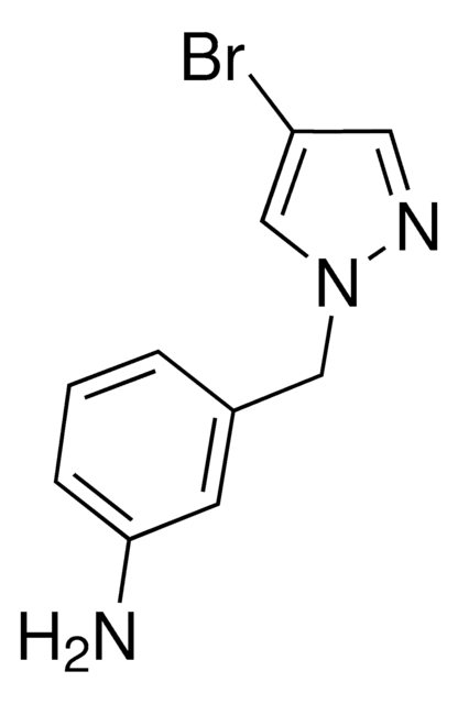 3-[(4-Bromo-1H-pyrazol-1-yl)methyl]aniline