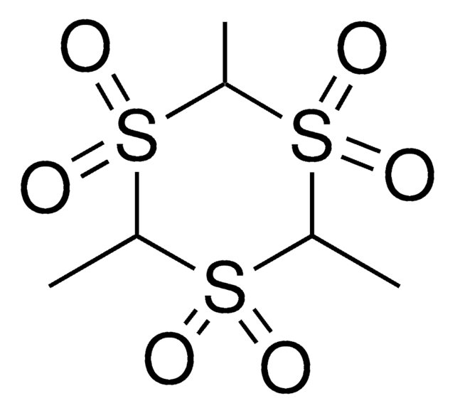 2,4,6-TRIMETHYL-(1,3,5)TRITHIANE 1,1,3,3,5,5-HEXAOXIDE AldrichCPR ...