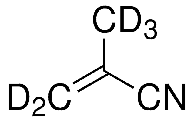 Methacrylonitrile-d5 97 atom % D, 97% (CP), contains monomethyl ether hydroquinone (as stabilizer)