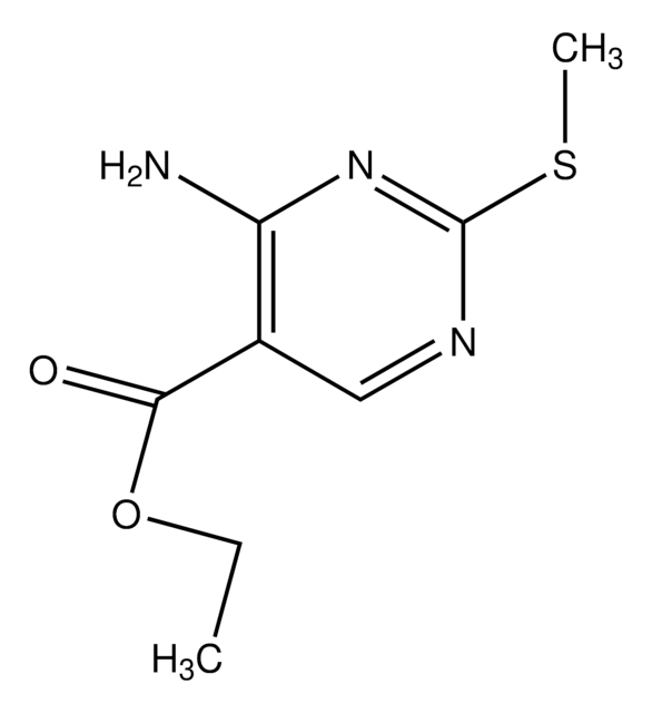 Ethyl 4-amino-2-(methylthio)pyrimidine-5-carboxylate AldrichCPR