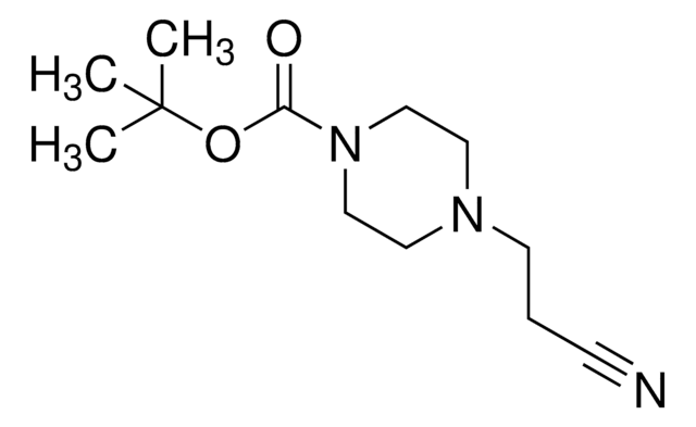 tert-Butyl 4-(2-cyanoethyl)-1-piperazinecarboxylate AldrichCPR