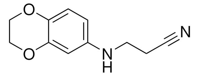 3-(2,3-DIHYDRO-1,4-BENZODIOXIN-6-YLAMINO)PROPANENITRILE AldrichCPR