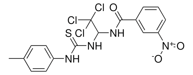 3-NITRO-N-[2,2,2-TRICHLORO-1-(3-P-TOLYL-THIOUREIDO)-ETHYL]-BENZAMIDE AldrichCPR