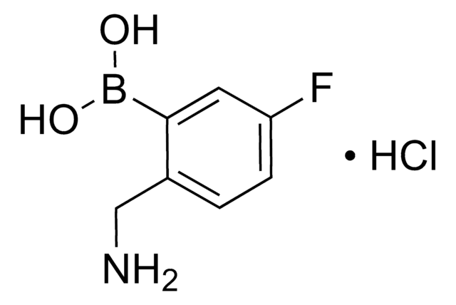 (2-Aminomethyl-5-fluoro)phenylboronic acid hydrochloride AldrichCPR