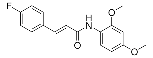 N-(2,4-DIMETHOXYPHENYL)-3-(4-FLUOROPHENYL)-2-PROPENAMIDE AldrichCPR