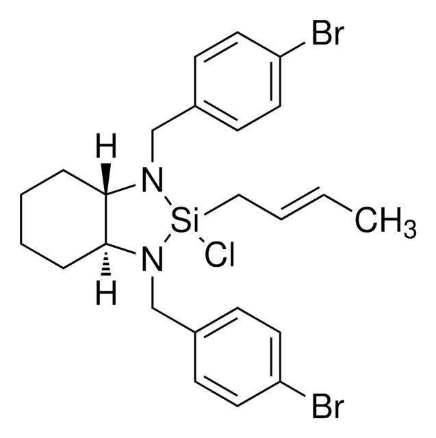 (S,S)-1,3-Bis(4-bromobenzyl)-2-chlorooctahydro-2-(2E)-crotyl-1H-1,3,2-benzodiazasilole