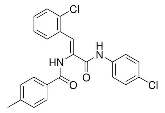 N-(1-((4-CHLOROANILINO)CARBONYL)-2-(2-CHLOROPHENYL)VINYL)-4-METHYLBENZAMIDE AldrichCPR